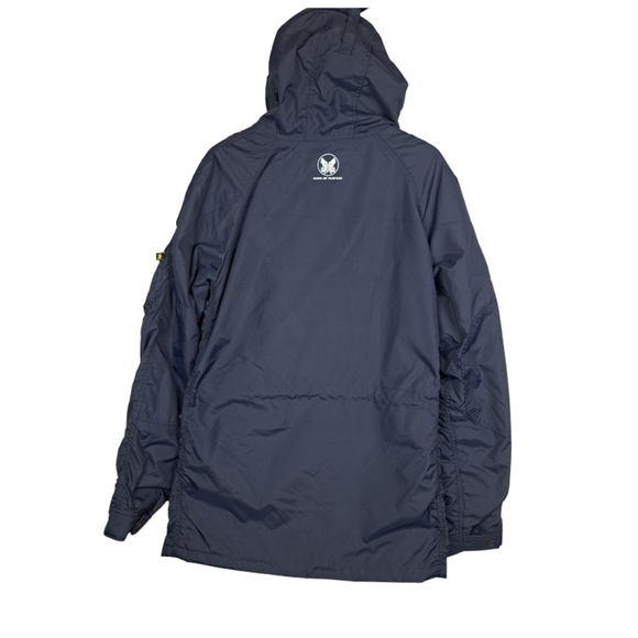 NWOT Alpha N-3B Ambrose Parka Jacket Men's Size S Navy Blue - Picture 4 of 12